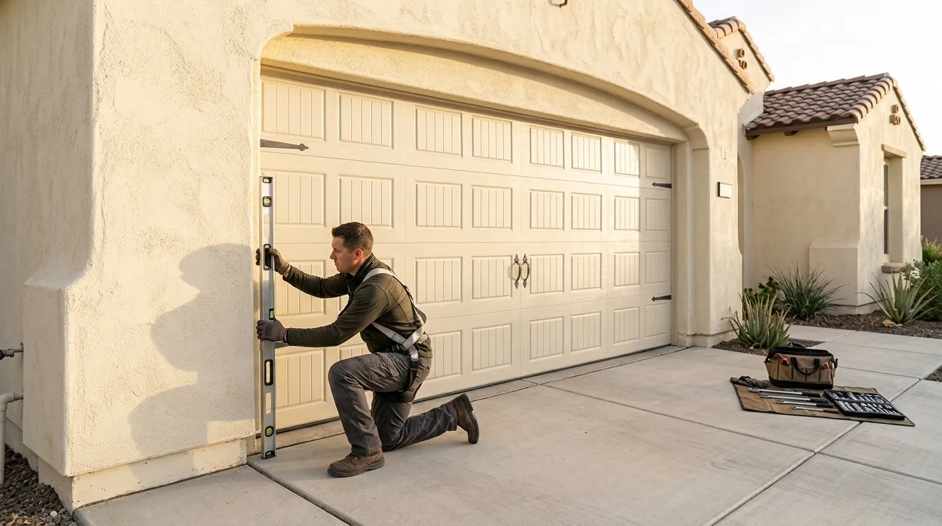 Garage door installation in Cedar Park, TX